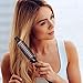 LOVANI Curling Iron Brush,Hair Curling Wand with 1 Inch Ceramic Tourmaline Ionic Barrel,Dual Voltage Instant Heat Up Travel Hair Curler