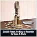 4D Build, Architect Series Empire State Building 3D Model Kit with LED Lights, Desk Décor, Adult Puzzles, Building Toys, 3D Puzzles for Adults & Teens, 479 Pieces, for Ages 12 & Up