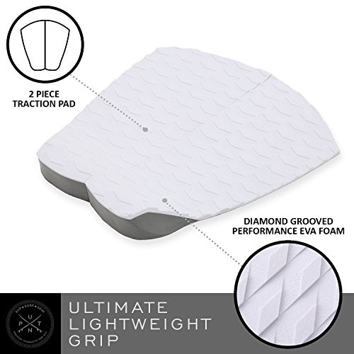 Punt Surf Non Slip Traction Mat & Surfboard Traction Pad - Versatile Mats For Paddle Board, Kayak, Surfboard, Skimboard, Sup - Premium & Strong 3M Adhesive #TOP1