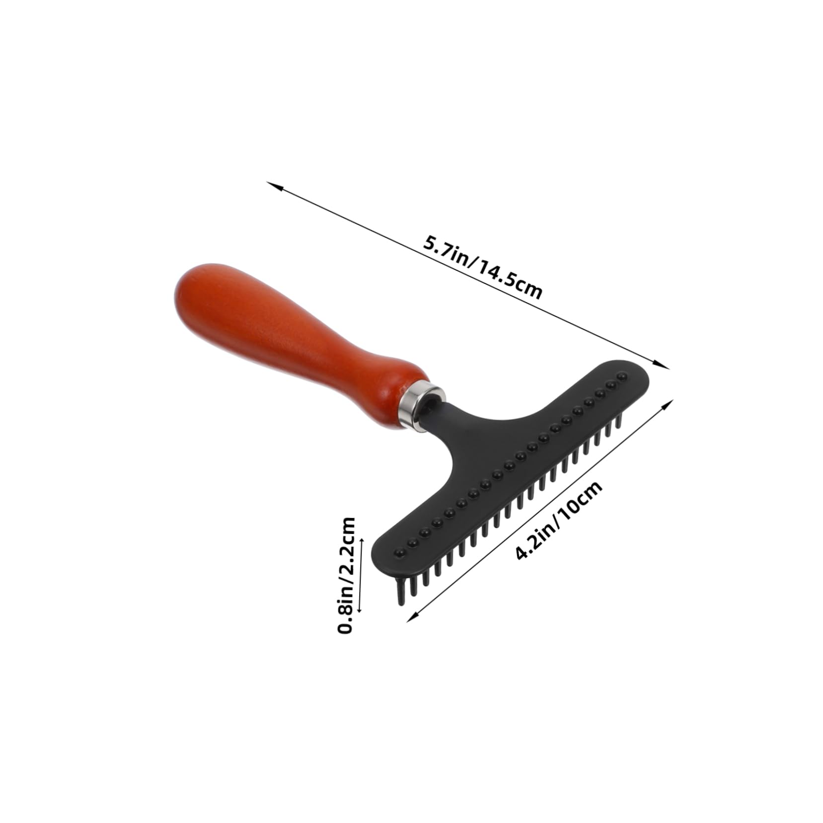 Garneck Carpet Comb for Pet Hair Removal Dog Hair Comb Dematting Rake for Easy Grooming Low Shedding