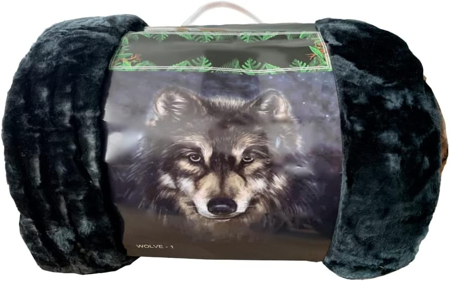 VTL® Animal Print Faux Fur Mink Throws Blanket Sofa Throw 6 Designs