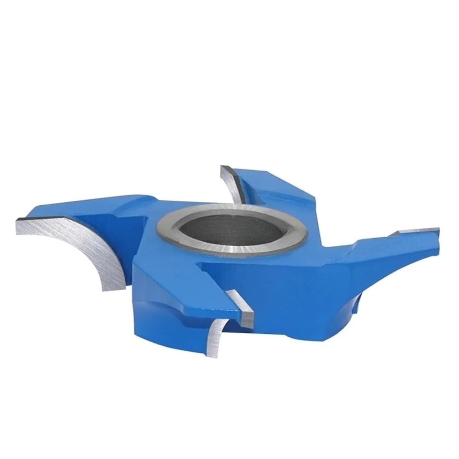 Shaper Cutter Door Making Style 4 Tooth 1/4'' Corner Rounding Arc Forming End Mills Carbide Tipped Tongue and Groove Flooring Shaper(D132XL17X4T,Hole 25.4mm)