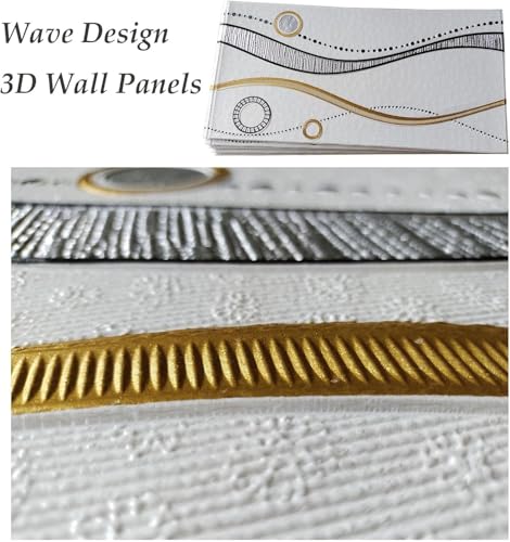 Image of Barebeauty 3D Wall Panel Wallpaper, Self Adhesive PE Foam Brick Sticker, Waterproof Wall Covering for Home Decor, 70 x 70 cm (Pack of 1, 5.27 Sq. Ft. Approx)