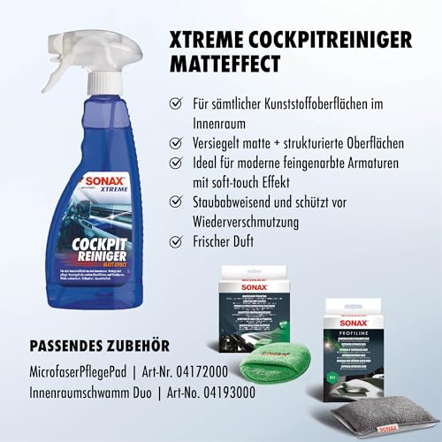 SONAX XTREME CockpitReiniger Matteffect (500 ml) – Ansicht 3