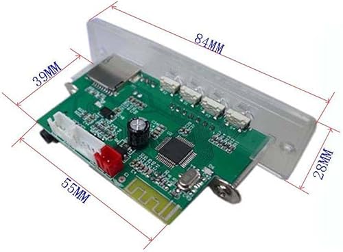 Miniatura 3 de 12V Blue LED MP3 Audio Decoder Board Lossless FLAC APE 4.2 Bluetooth Decoder with Remote Control TF Card FM Radio