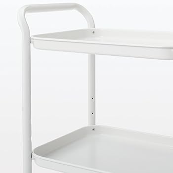 ͡*͡様 無印良品 ホワイト スチールラック 3段 引き出し付き 無印良品(MUJI)のスチール3段引き出し付きユニットシェルフ