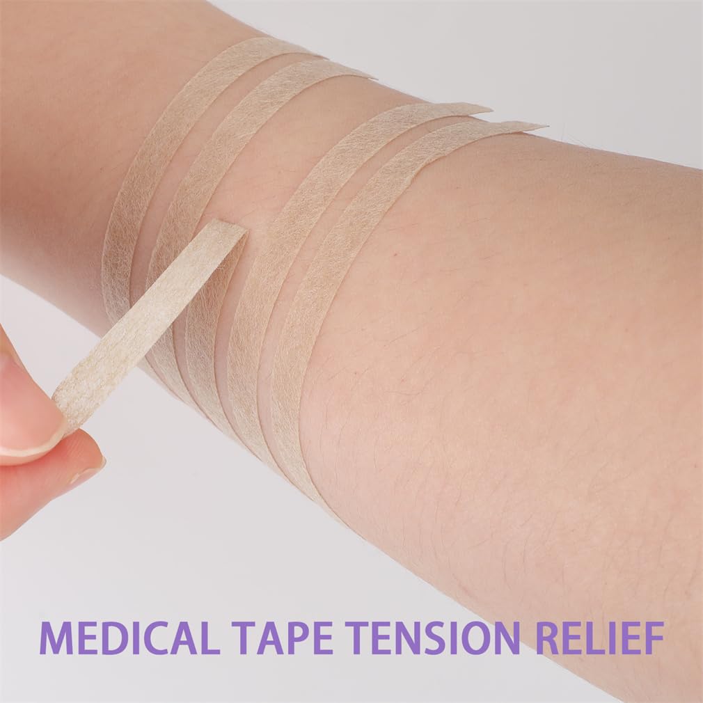 Wound Closure Strips 54 Strip 16 Packs Emergency Laceration Closures Skin Closure Device Breathable Strips for Lacerations Cuts Sutures — Amazon image 5