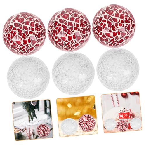 Boule de mosaïque décorative pour combler le vide d'une coupe de table - 4