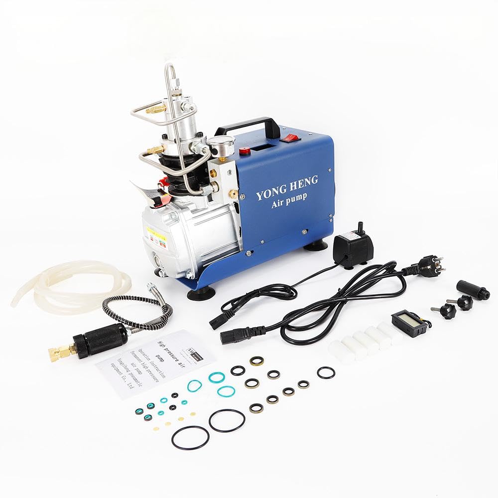 PCP Kompressor 300bar Auto-Stop Kompressor 30MPA 1800W Elektrische Hochdruck Luftkompressor 4500PSI PCP Inflator für die Aufblasflasche