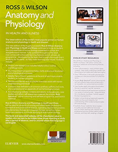 Ross & Wilson Anatomy and Physiology in Health and Illness