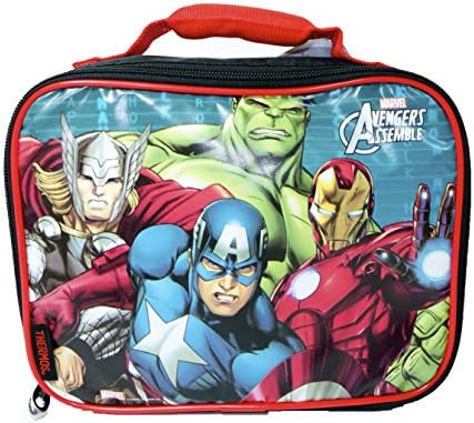 Marvel Heroes Avengers Assemble Insulated Lunch Box