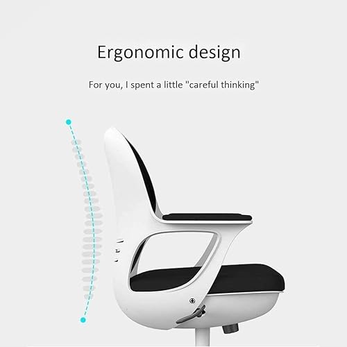 Miniatura 4 de Silla de computadora para el hogar para trabajar en una silla de oficina, silla de miembro del personal, silla de red elevadora giratoria para