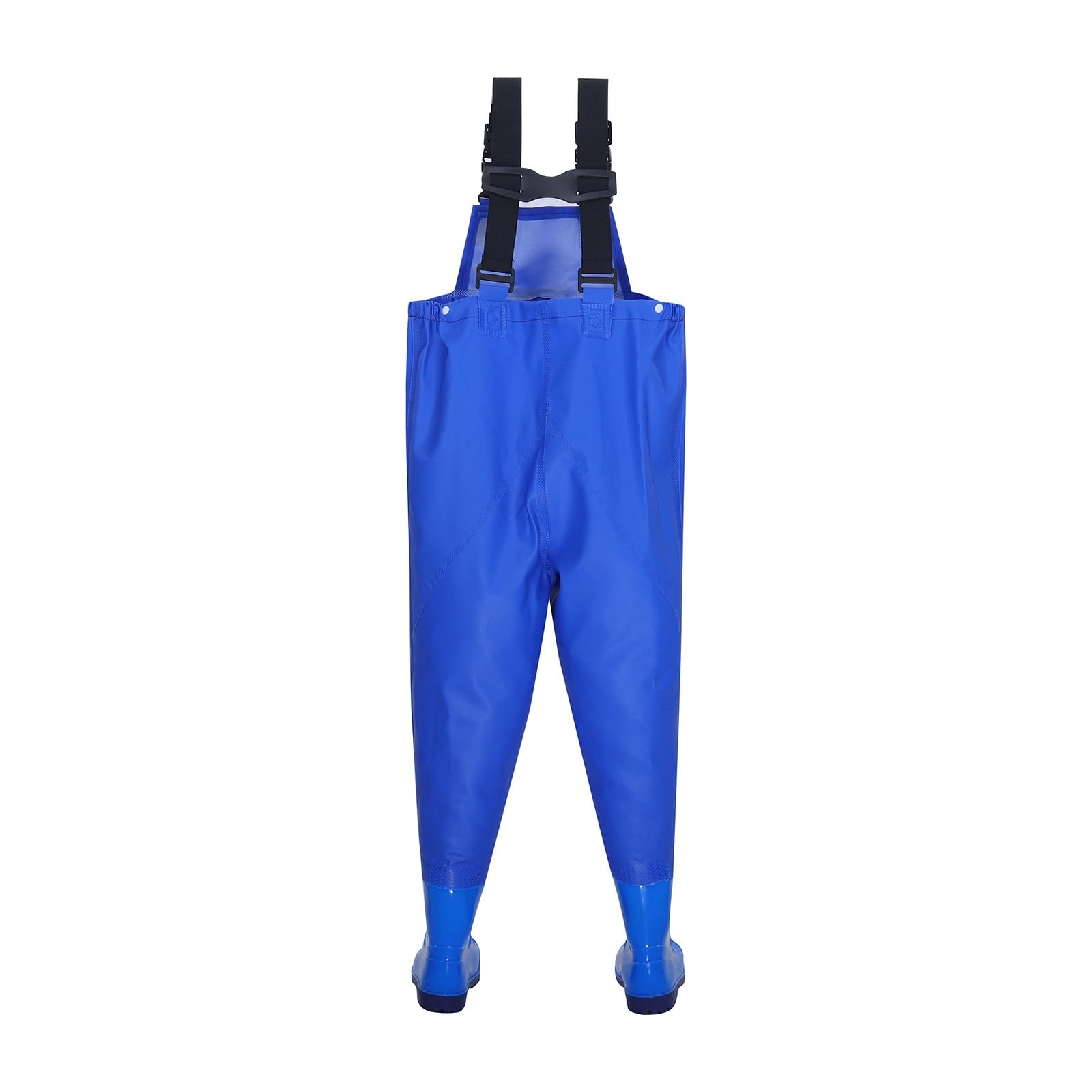 Cuissardes imperméables pour enfants avec bottes – Pantalon de pêche avec bandoulière réglable – Cuissardes en caoutchouc antidérapantes pour enfants, garçons et filles