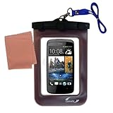 Gomadic Clean and Dry Waterproof Protective case suitablefor The HTC Desire 500 to use Underwater - Unique Floating Design