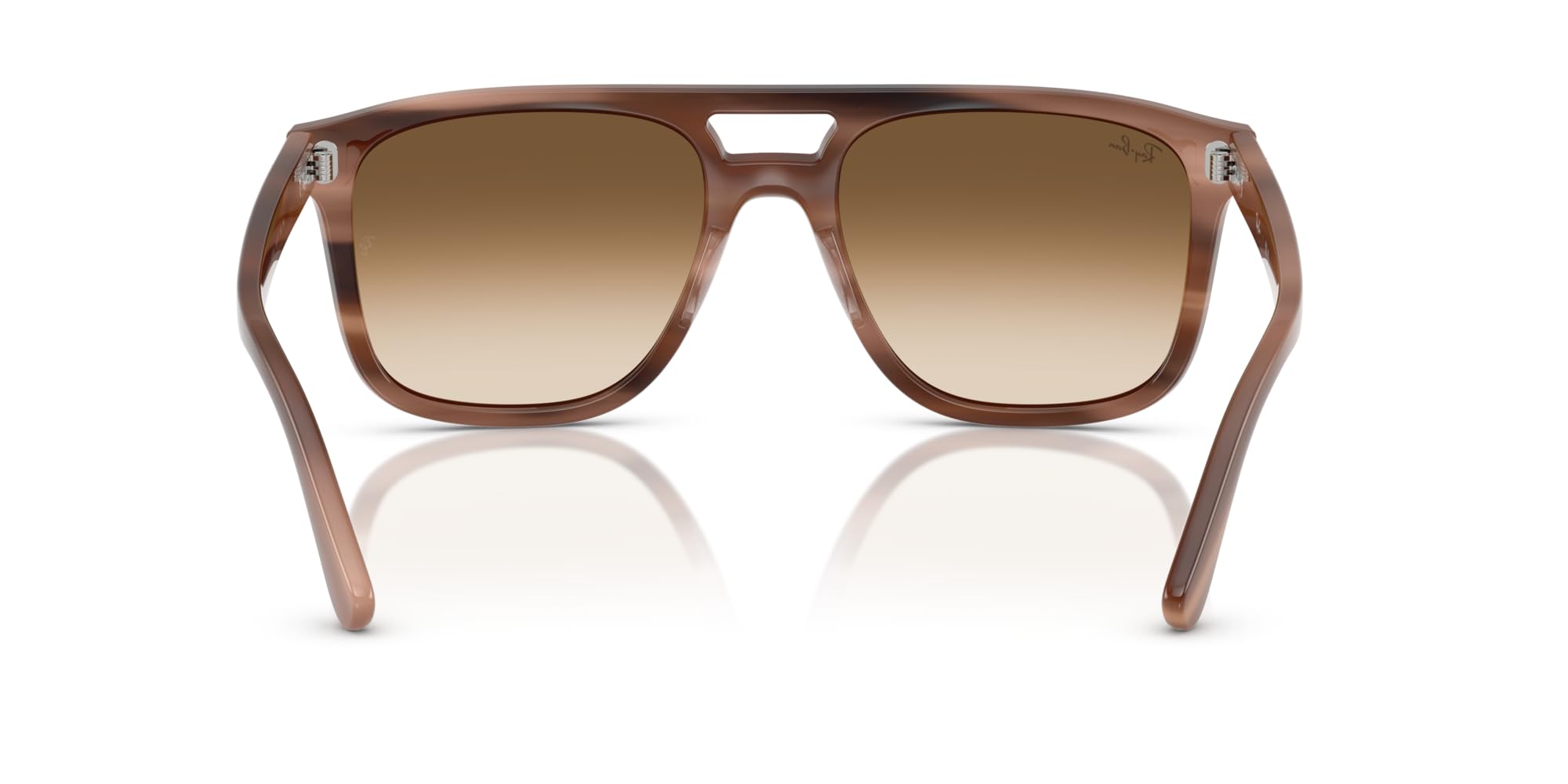 Ray-Ban Unisex Rb2213 Sonnenbrille, Havana Brown/Clear Gradient Brown