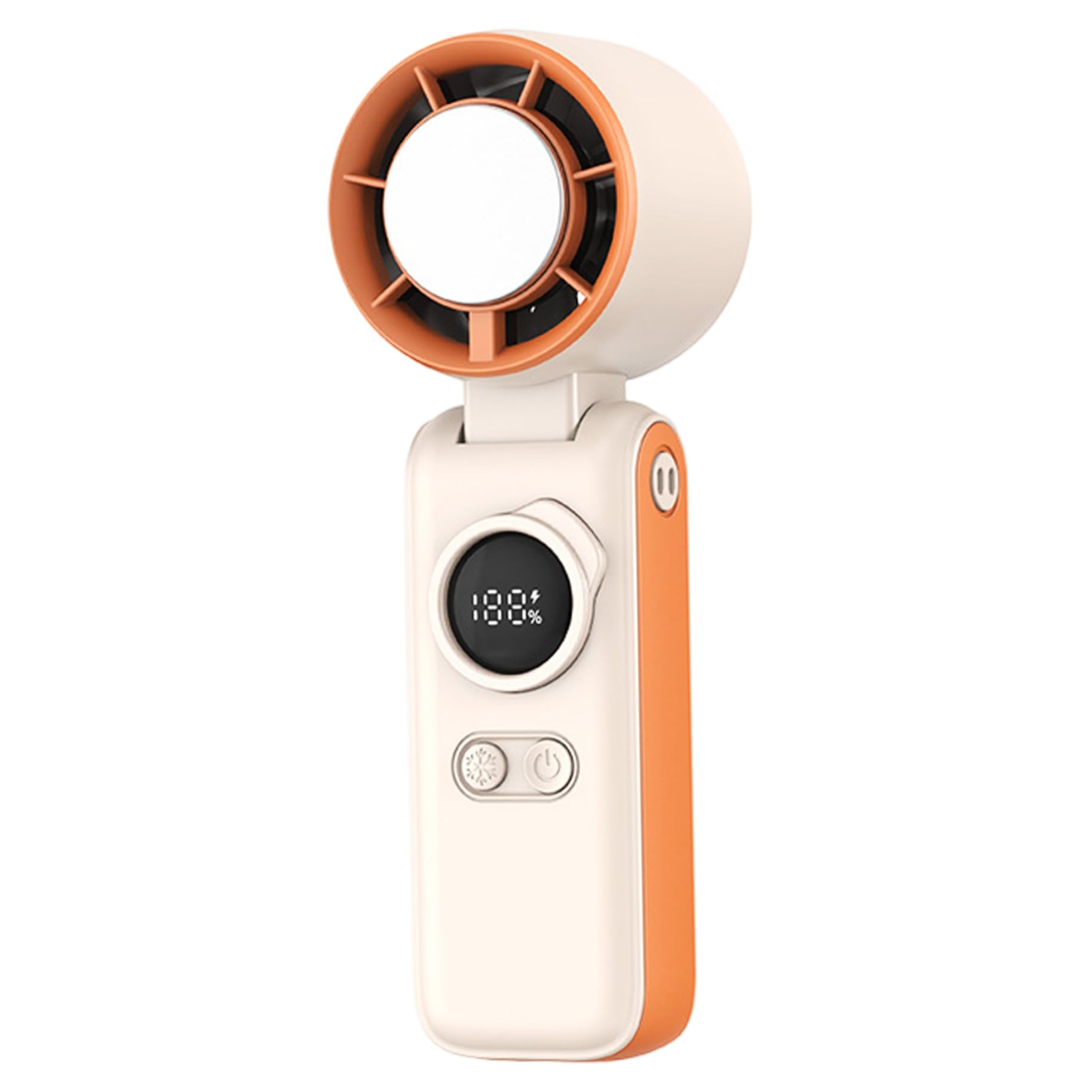 Ventilateur portatif pliable idéal pour le bureau les trajets et les sorties estivales