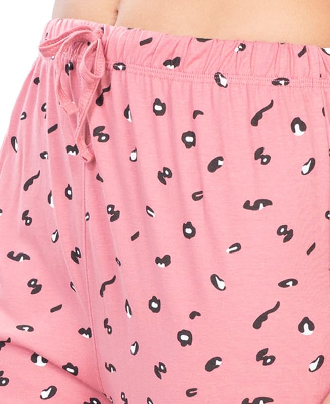 Image of Real Basics Women's Cotton Printed Pyjama pack of 3