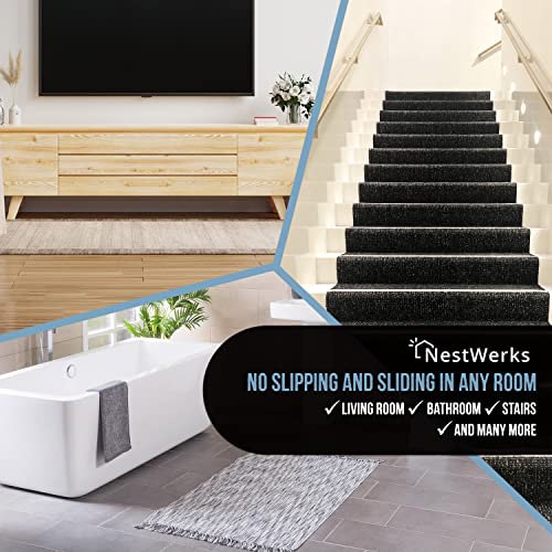 Double Sided Carpet Tape For Hardwood Floors, Tile Floors, Laminate Floors, Rug Tape Hardwood Floor, Double Sided Carpet Tape For Area Rugs, Rug Gripper Carpet Tape Double Sided (1) #TOP3