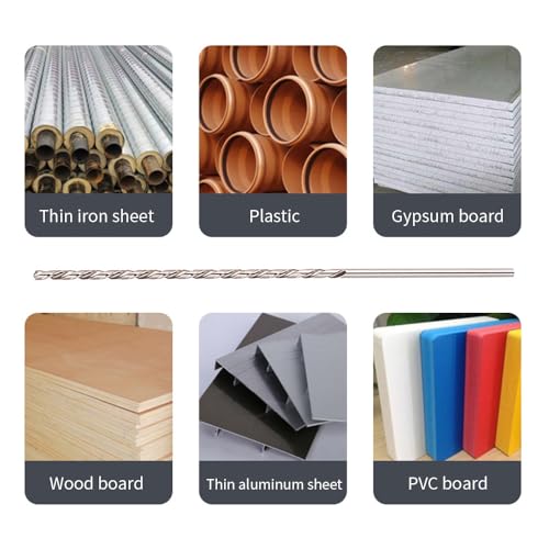 Foret HSS long 1/8" pour percer sans dévier le bois et le plastique - 6