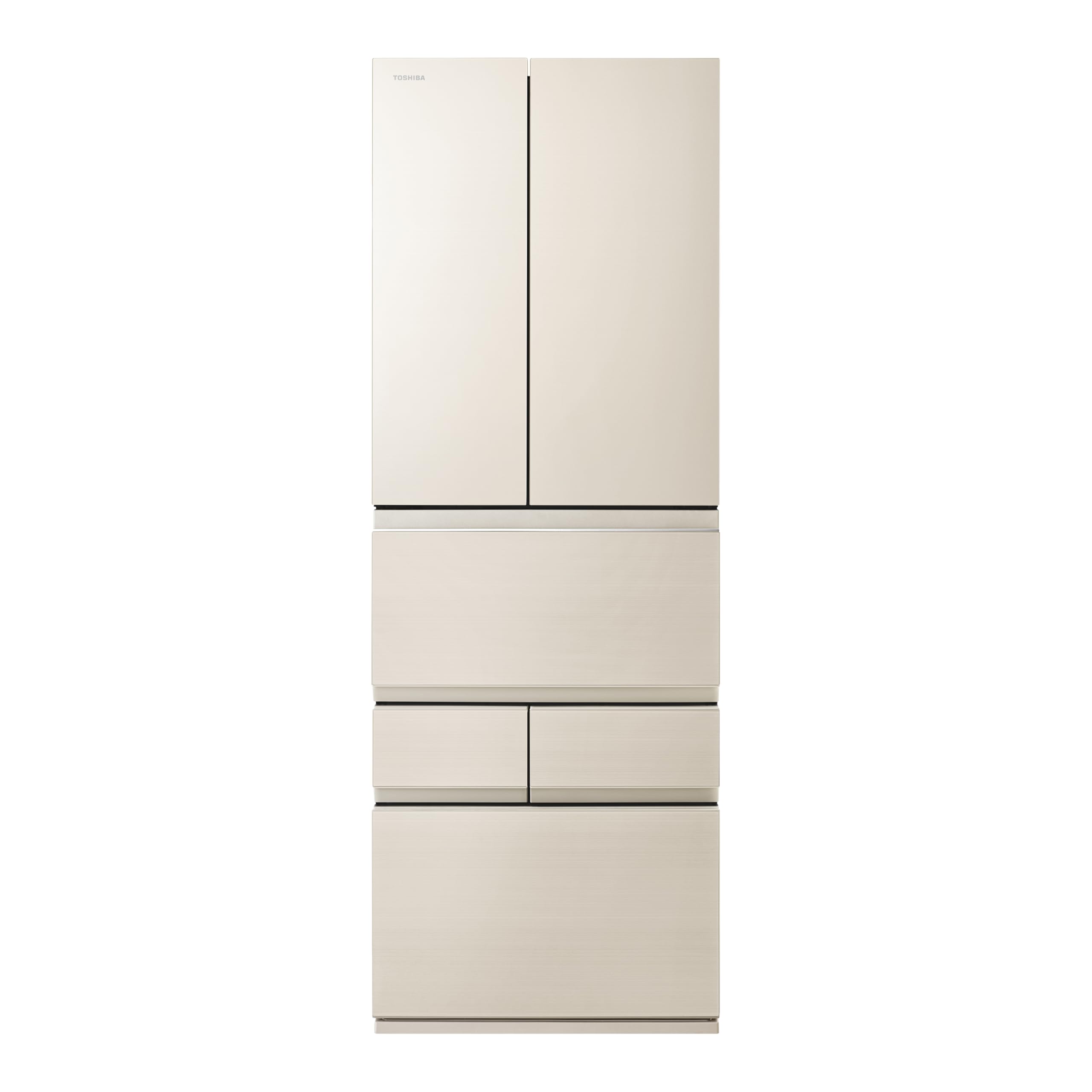 TOSHIBA(東芝) 冷蔵庫 幅65.0㎝ 461L フレンチドア GR-Y460FZ(UC) グレインアイボリー 6ドアタイプ 野菜室がまんなか | もっと潤う摘みたて野菜室 ミストチャージユニット 氷結晶チルド タッチオープンドア チ、Amazonで149,800円・27.6%OFF
