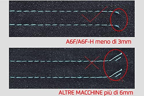 Diagram illustrating the needle transport mechanism (Punta Ago Trasporto)