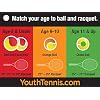 Penn QST 36 Tennis Balls - Youth Foam Red Tennis Balls for Beginners