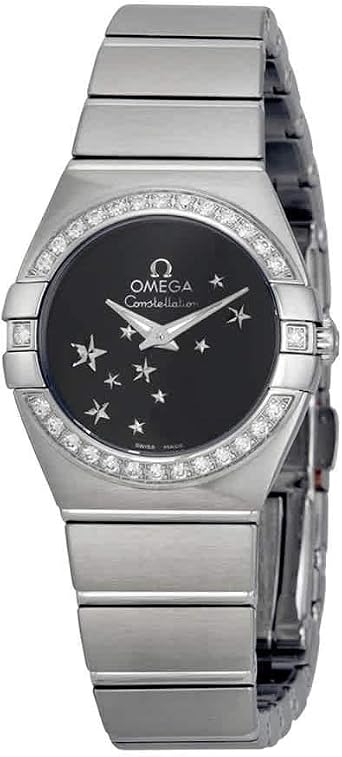 Omega Constellation Star Black Dial 