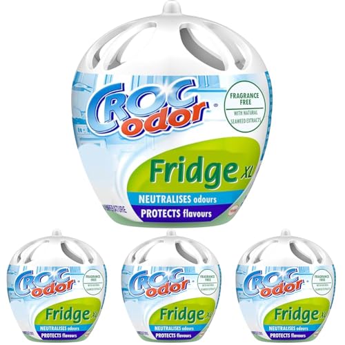 Croc'Odor - Desodorante Frigorificos Grande, Formato XL (Paquete de 4)