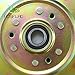 BOSFLAG 2 Pack 1-633109 Pulley Replaces Exmark 1-633109 Pulley, Toro 132-9424 Flat Idler Pulley, 126-7685, Exmark 116-4667, 633109, 539102610 for Toro Z Master Z400, Z450, Z453, Z500, Z528 Z550 Mowers