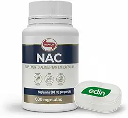 NAC 600mg Vitafor 60 Cápsulas + Porta Cápsulas