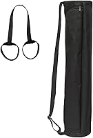 EVEME Yoga Mat Bag for Women & Men - Travel Gym Bag for 1/4" & 1/3" Thick Mats, Waterproof Fitness Pouch with Adjustable Strap