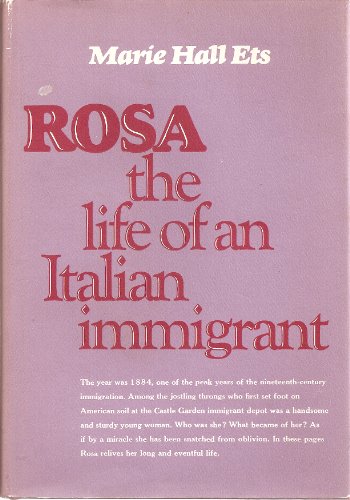 Rosa, the life of an Italian immigrant 0816605742 Book Cover