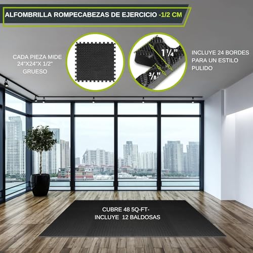 Listado de Piso para gimnasio los 10 mejores. 8 Imagen adicional