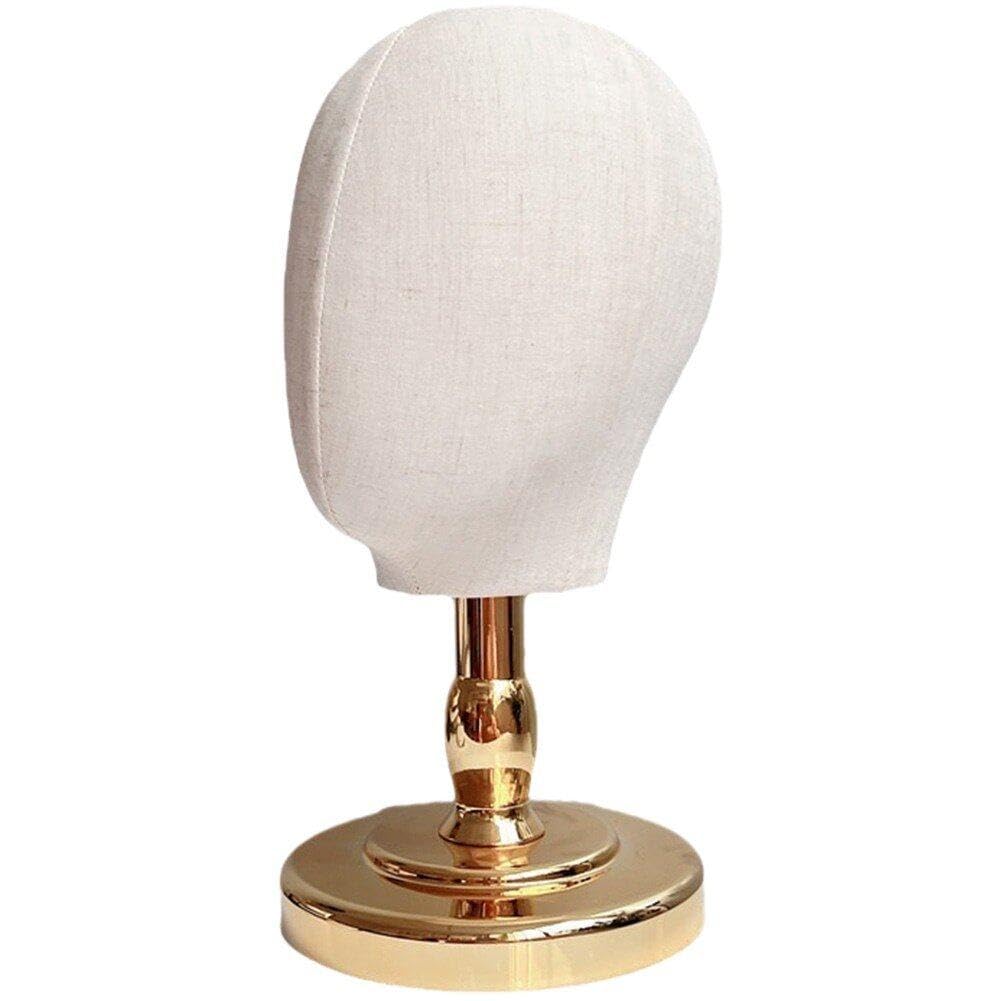 Support de tête de perruque amovible pour coiffeuse et dressing