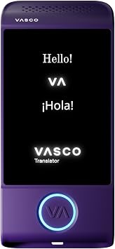 Vasco Translator M4 Voice Translator | Free Lifetime Internet | Purple
