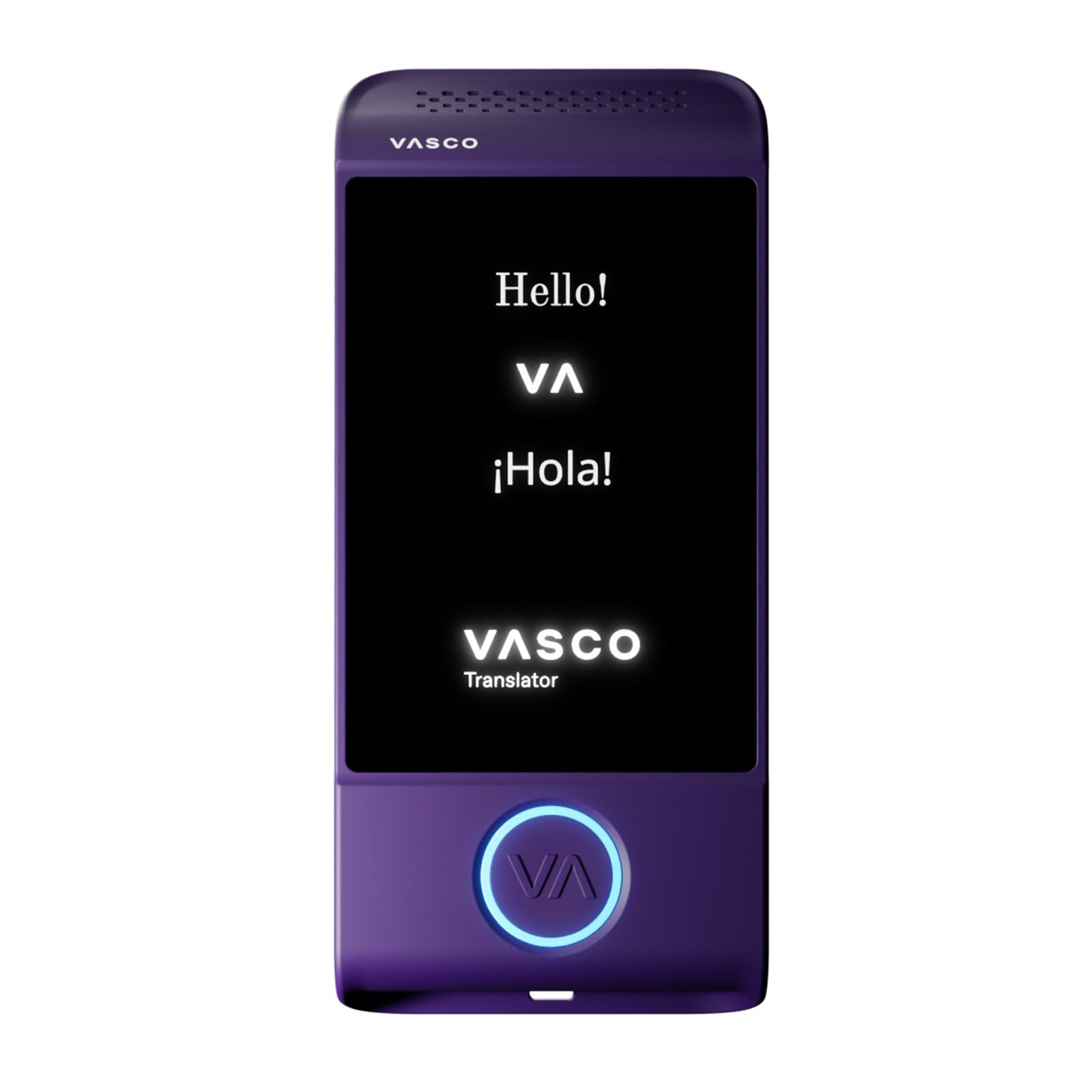 Vasco Translator M4 | Tłumacz elektroniczny | 113 języków | Tryb automatyczny | Translator mowy | Darmowy nielimitowany Internet na zawsze | Misty Purple