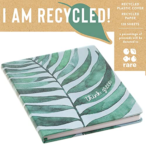 Eccolo-Large-Recycled-Lined-Journal-Notebook-with-Think-Green-Embossed-Hardcover-256-Ruled-Pages-Eco-Friendly-with-Premium-Recycled-Paper-8-x-10-inches