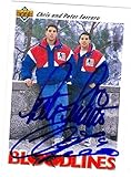 Autograph Warehouse 24985 Peter Ferraro & Chris Ferraro Autographed Hockey Card Team USA