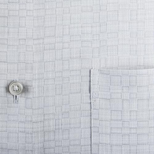 Image of 7-DAYS Premium Men's Formal Shirts - Cotton Rich, Textured Self-Design, Full Sleeve, Regular Fit, Wrinkle Resistant, with Pocket - Perfect for Office