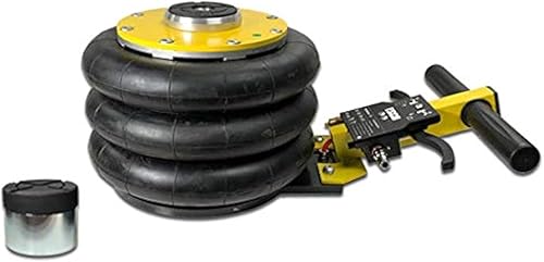 Esco - 92041 2 Ton Air Bag Vejiga Jack, 3 etapas, elevación alta