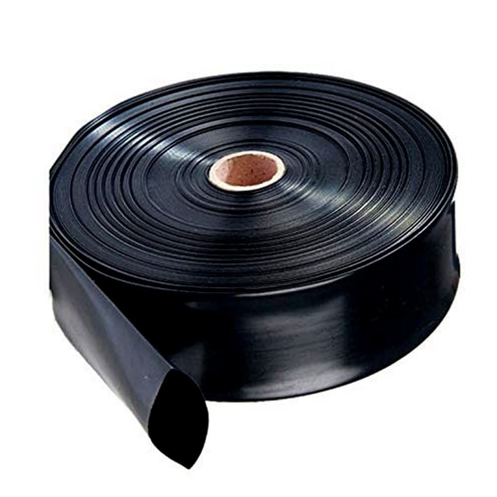 Mugar- Manguera Plana Negra para Agricultura y Construcción- 1500 o 2000 Galgas- En Rollos de 100 Metros (2000 Galgas, 100 mm)