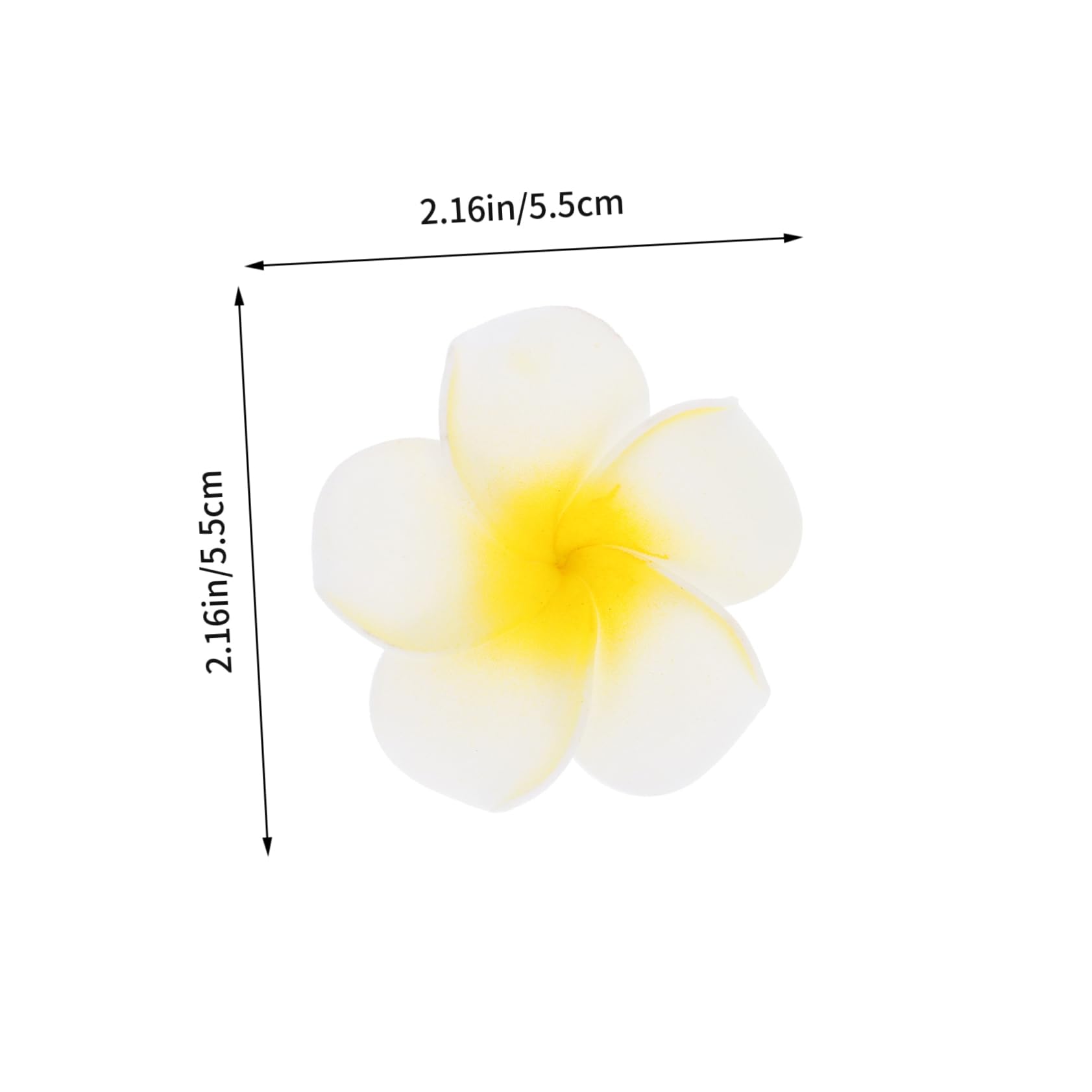 300stücke Künstliche Plumeria Blumen Hawaiian Frangipani Für Hochzeit Party Und -Dekoration Lebendige Farben Vielseitig Einsetzbar Für Kreative Projekte