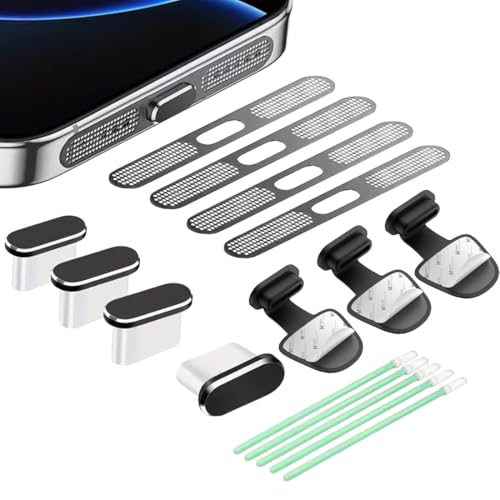 OPVYAEU Tappi Antipolvere USB C, Anti Smarrimento USB C Tappo