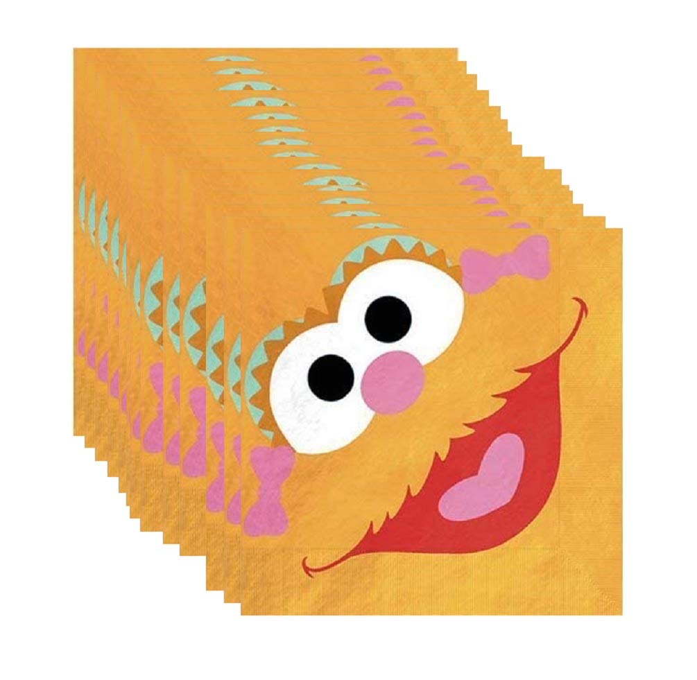 Sesame Street Smiles Beverage Napkins 16ct