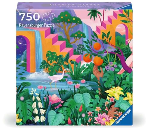 Ravensburger Art & Soul: Amazing Nature Rompecabezas de 750 Piezas para Adultos - Modelo 12000999 - Hecho en Alemania miniatura 1