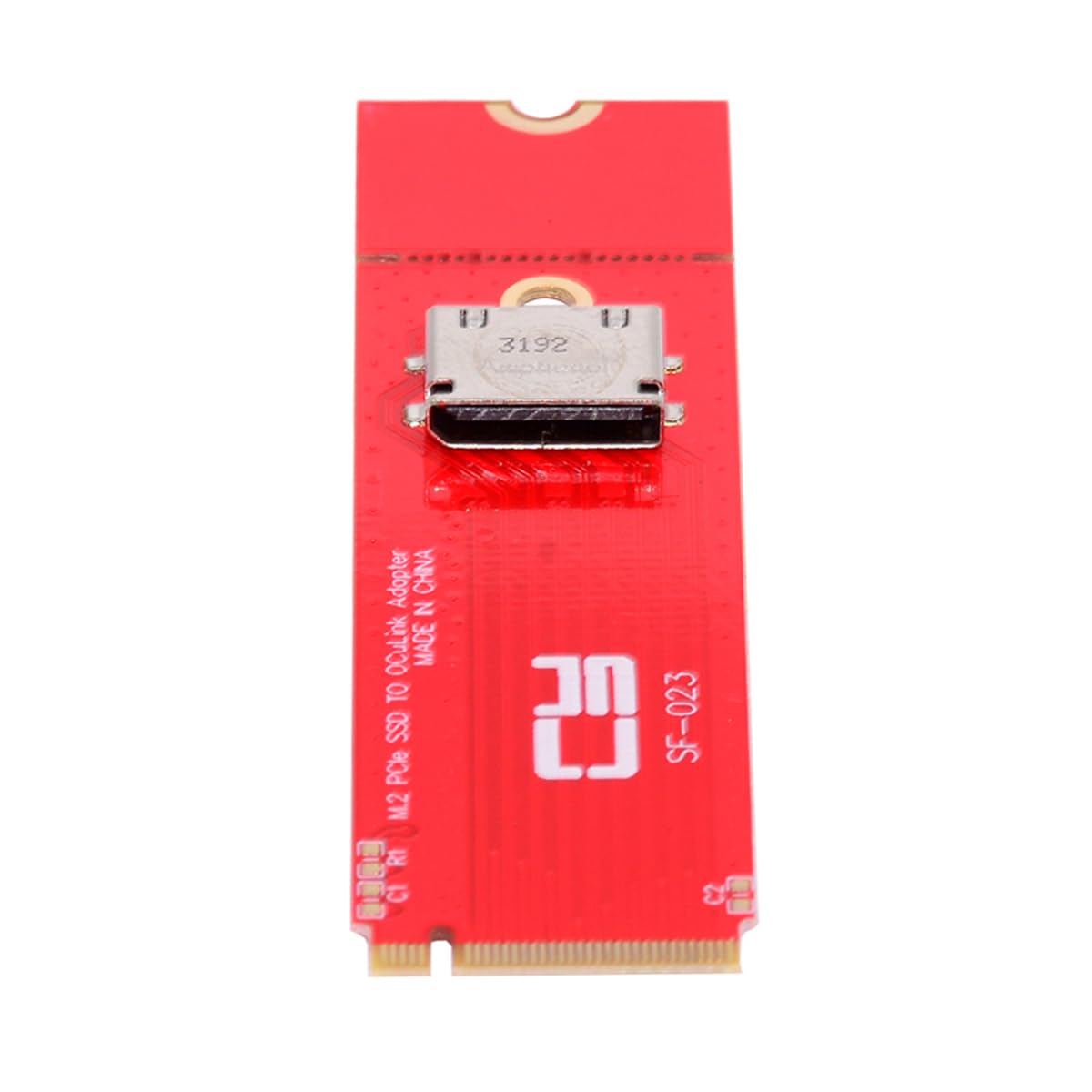 2280 2260 PCI-E4.0 M.2 M-Key Male to Oculink SFF-8612 SFF-8611 Host Red Adapter for NVME U.2 SSD eGPU External Graphics Card Dock