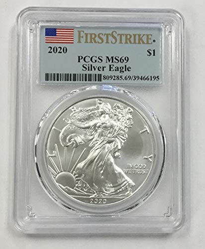 2020 American Silver Eagle 1st Strike $1 MS69 PCGS