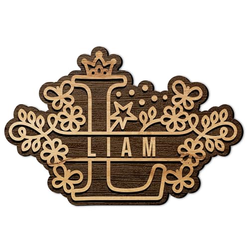 Custom Wall Letters - Personalized Wooden Monogram Sign for Kids Room Decor - Handmade Nursery Wall Art