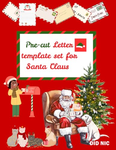 Pre-cut Letter Set for Santa Claus: Letter to Santa Pages, Special Drawing for Santa Pages, Gift List Pages, Dreams and Wishes Pages, What I need Pages, Notes Pages. image 2