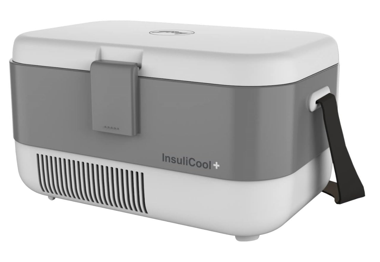 GODREJ INSULICOOL Portable Insulin Cooler for Diabetics (TEC InsuliCool + 0.5L, Grey, maintains precise temperature of 2-8°C for Insulin vial storage) (B0D79FG7BY) Amazon Price History, Amazon Price Tracker